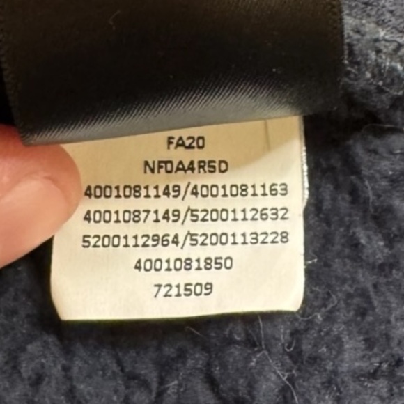 The North Face Men's Campshire Fleece Pullover  Blue - Picture 5 of 9